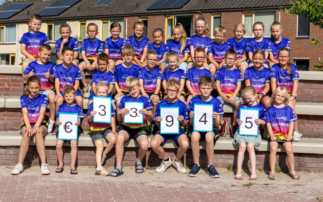 UNICEF-loop brengt bijna 34.000 euro op